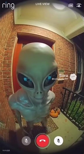🔥 “REAL Alien Caught on Ring Camera Trying to Break In! (Unbelievable Footage)”😨#trending #alien