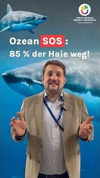 Ozean SOS: 85% der Haie weg!