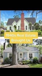 8.1K views · 102 reactions | Every decade…home trends change. Let’s see what was popular in the 1940s! #hometrends #the40s #smallerhomes | Rachelle Peters, Realtor - Genesis, LLC, Realtors | Facebook