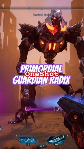 OneShot Boss - Vault Primordial Guardian - Radix Borderlands 4 Build #borderlands #gaming #gameplay
