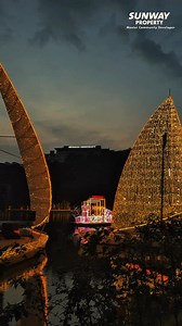 New lights, new you! ✨ Check out the latest light installations at Sunway South Quay Lake, easily accessible from Sunway Square—the perfect glow-up to usher in the new year. 🕖 Lights on daily from 7PM onwards. | Sunway Property