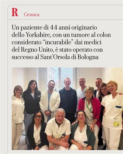 Trapianto di fegato e resezione colon: speranza per paziente UK