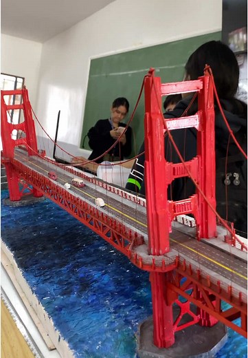 Golden Gate Bridge Scale Model Project at 1:500