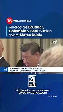 Media in Ecuador, Colombia, and Peru publish column by U.S. Secretary of State