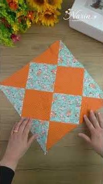 You Won't Believe This Pillow Starts with Squares