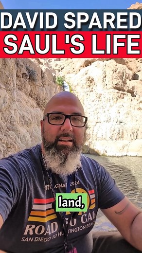 28 reactions | At En Gedi, David spared Saul in the very caves where he could’ve taken revenge. An oasis of water — and a lesson in humility, faith, and trusting God’s timing. #EnGedi #David #Saul #BibleHistory #ChristianApologetics #JudeanWilderness #FaithInAction | Kyle Peart | Facebook