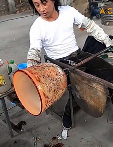 445K views · 2.5K reactions | CREATING AMAZING GLASS SCULPTURES | Art & Crafts | Facebook