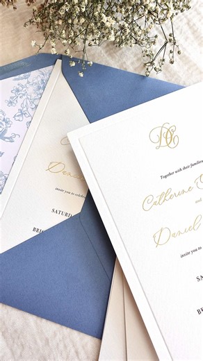 Transform Your Wedding Invitations with Embossed Borders
