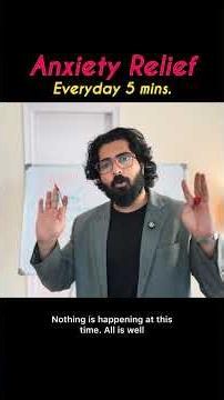 Stop Anxiety with these tricks by Psychologist Ayush Chandra, best in India 🇮🇳