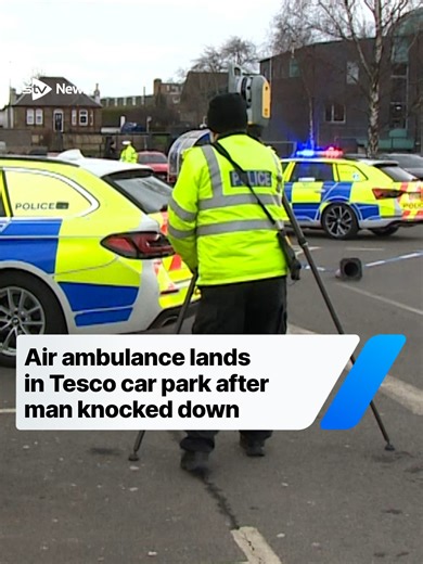 Emergency Air Ambulance Responds to Pedestrian Accident in Edinburgh