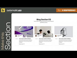 Wordpress Tutorial | Bricks Builder | AutomaticCSS (ACSS) | Blog section 03