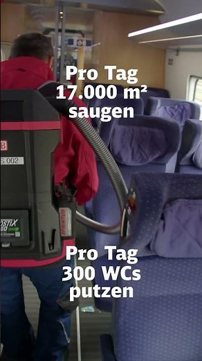 Wie wird ein ICE gereinigt?