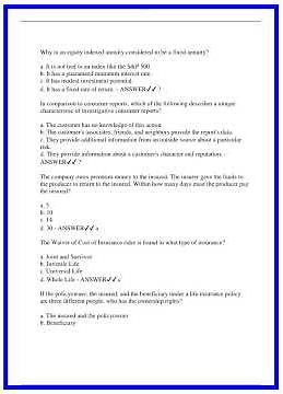 PRIMERICA LIFE EXAM STATE QUESTIONS AND ANSWERS WITH VERIFIED SOLUTIONS 100 CORRECT GRADED A 636x882