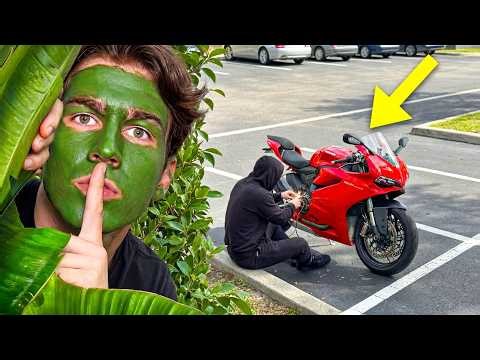 I Caught Motorcycle Thieves in 4K