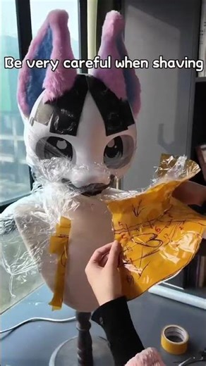 The process of making fursuit.#fursuit #fursuitsale #fursuiting #fursuitfortrade #fursuiteveryday
