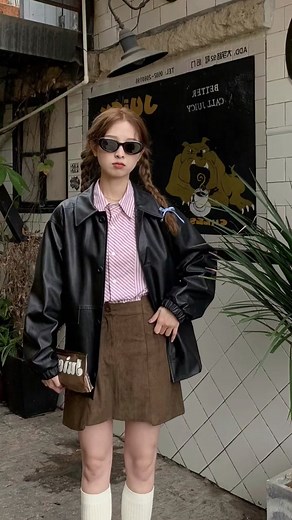 レザージャケットの女性ファッションコーデ術 - 秋冬スタイルを楽しもう！