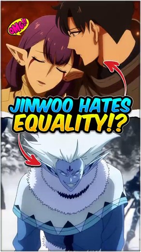 Why Jinwoo Spared Esil But Killed Baruka? 🤯 #sololeveling #jinwoo #anime