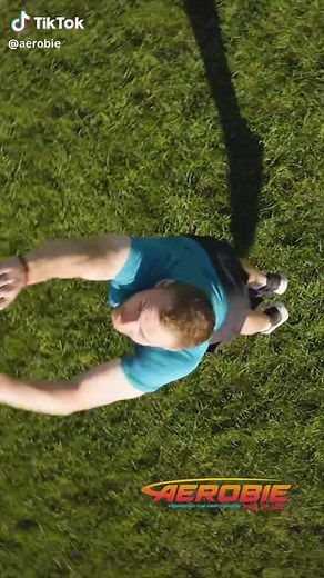 How high can you jump and catch? The #AerobieProBlade is the easiest ring to throw and catch with innovative technology that allows the ring to self level as it rotates in the air! #Aerobie #Outdoors #OutdoorToy #Ring #AerobiePro #AerobieRing #Sport #Outdoors #Toy #Fun #Playoutside #Athletes #Athletics #Sports #LearnOnTikTok #BodyBuilding #IWantItIGotIt