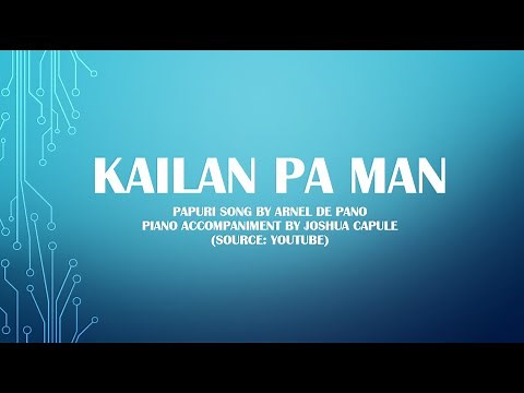 Kailan pa man minus one with lyrics