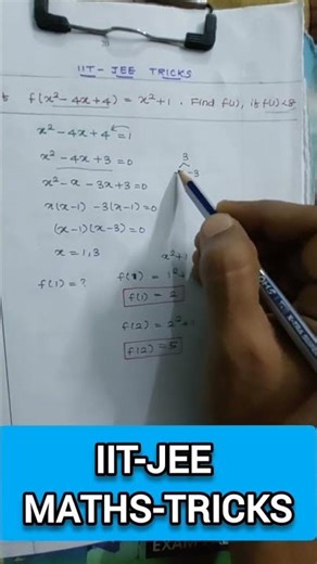 IIT-JEE Maths Tricks for IIT-JEE-MAIN and IIT-JEE-ADVANCED MATHS