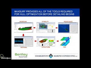 Complete Overview of Bentley MAXSURF with Demo in 15 Min