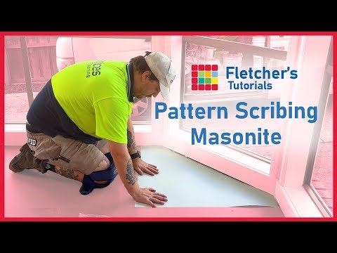 Pattern Scribing Masonite - Fletcher's Tutorial | Step-by-Step Guide