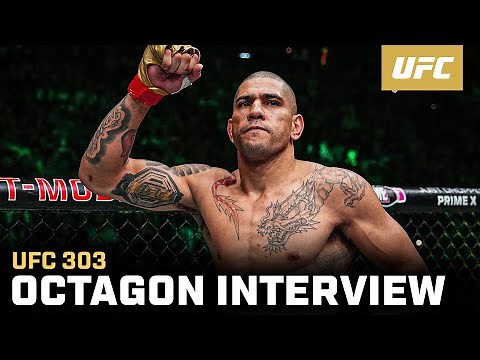 Alex Pereira Octagon Interview | UFC 303