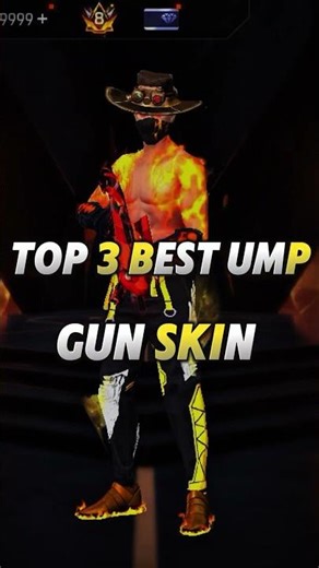 🔥 Top 3 BEST UMP Skins in Free Fire 😱 Ultimate Power & Style! 💥