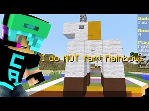 Minecraft / Speed Builders / I do NOT fart Rainbows! / Gamer Chad