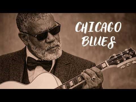 Deep Blues Guitar Meets Smooth Jazz | Midnight Chicago Blues Rock Ballads (50s–60s Vibe)