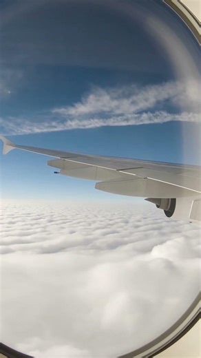 Flying Through the Clouds ✈️ Amazing Sky View