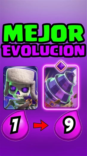 THE BEST EVOLUTION FOR EACH ELIXIR in Clash Royale🛡