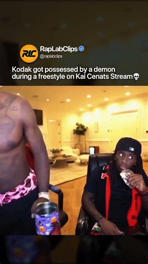 What is wrong with Kodak Black? 🤨 #kodakblack #kaicenat #funny