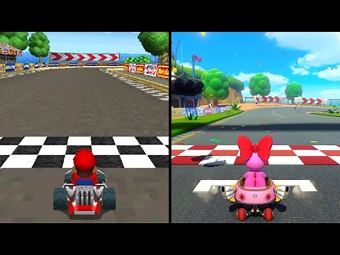DS Mario Circuit in Mario Kart (2005-2023)