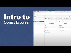 Intro to Object Browser