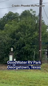 287K views · 3K reactions | Multiple RV parks in Georgetown are experiencing flooding, as seen in this video from Phoebe McPherson. High water is shown at the San Gabriel River RV Park, GoodWater RV Park, and the Shady River RV Park. Stay weather aware with FOX 7 Austin | FOX 7 Austin | Facebook