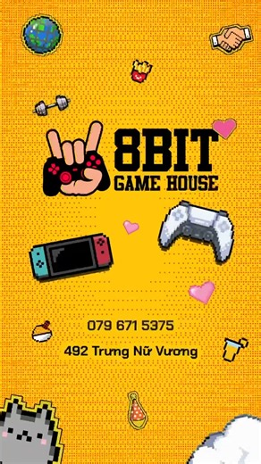 Thật buồn vì dạo gần đây cuộc chơi của anh em phải kết thúc sớm vào lúc 10 giờ tối, giờ đây anh em không cần buồn nữa đâu vì bọn mình đã trở lại và lợi hại hơn xưa, còn lợi hại như nào thì mời các bạn xem đoạn clip ngắn của mình nhé Xem bọn tới lợi hại như nào thì hãy đến ngay với 8Bit Game House tại 492 Trưng Nữ Vương nhé 😉 #ps5 #nintendoswitch #8BitGameHouse #consolegaming | 8Bit Game House - PS5 & Switch