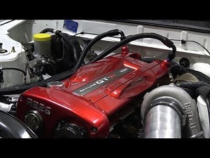 SKYLINE RB26 MINES ULTIMATE VALVE COVER BAFFLE INSTALL