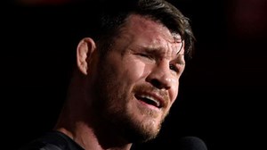 Watch: Michael Bisping 'manually adjusts' his artificial eye in a promo with BT sport