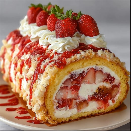 18K views · 101 reactions | Homemade Strawberry Shortcake Cheesecake...