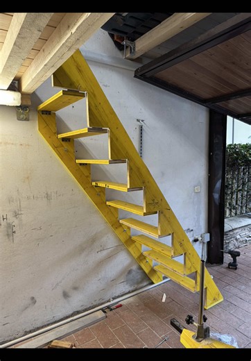 Custom DIY Folding Stair Project with LaserPecker