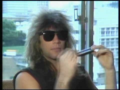 Jon Bon Jovi and his Harmonica