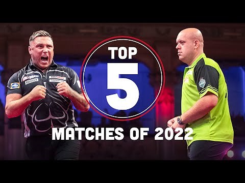 Top 5 Best Darts Matches from 2022!