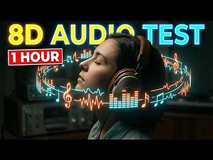 8D Audio Test 1 Hour: Ultimate 360° Surround Sound Experience (Bass Boosted)