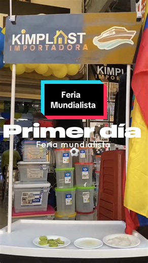 ‼️VENGAN A VISITARNOS RECUERDEN QUE MAÑANA ES NUESTRO UTLIMO DÍA DE FERIA ‼️ 🔥asi que no se pierdan de todos nuestros descuentos y sorpresas #importadora #guayaquil_ecuador🇪🇨 #emprendimiento #mundial2026 #emprendedor