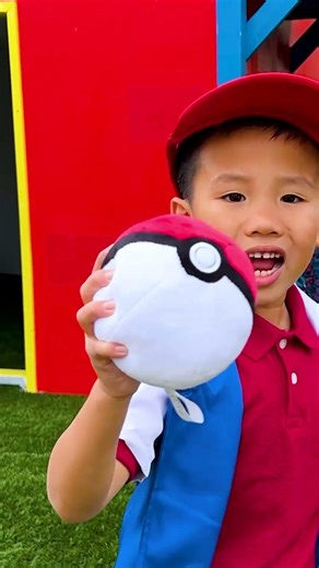 Kaden Becomes a Pokemon Trainer Catches Pikachu And Wins A Big Battle