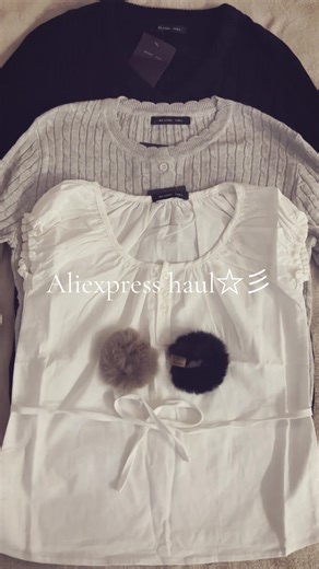 Aliexpress Haul: Stylish Cardigans, Sweaters, and Tops