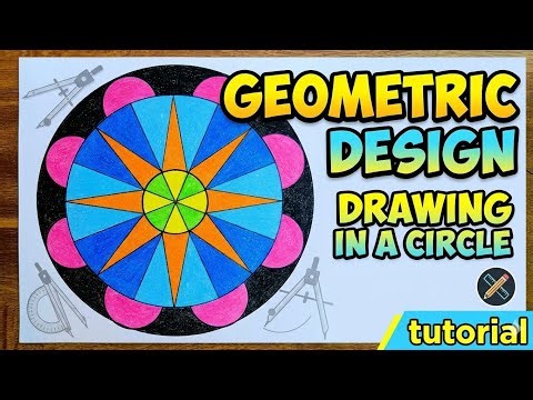 How to Draw a STUNNING Geometric Design (Step-by-Step)