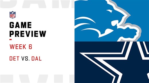Lions vs. Cowboys preview | Week 6