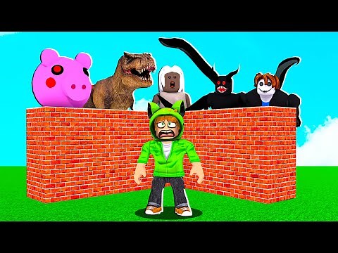 ZBUDUJ BAZĘ PRZED POTWORAMI W ROBLOX! (Build To Survive Simulator)